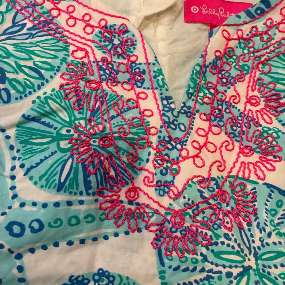 Lilly Pulitzer Colorful Embroidered Dress
